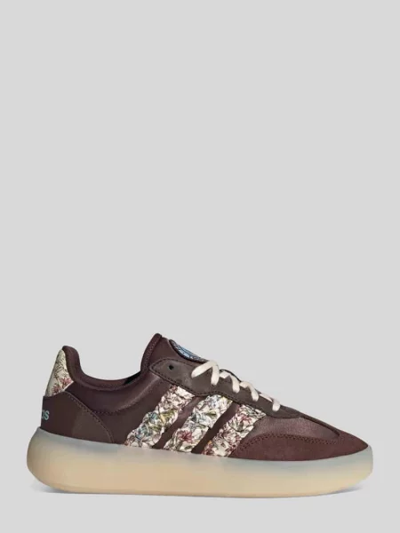 Sneakersy z kwiatową taśmą z logo model BARREDA DECODE' Adidas Sportswear beżowe