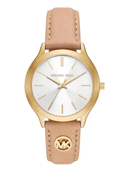 Michael Kors Ceas Slim Runway bej