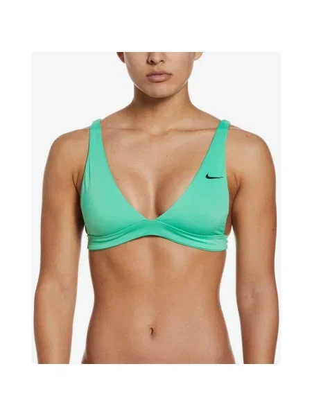 Góra od bikini typu bralette w kolorze turkusowo-zielonym XL zielone