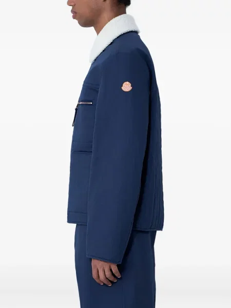 Geacă Moncler albastru