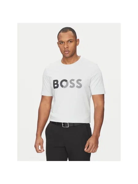 Футболка Boss серая