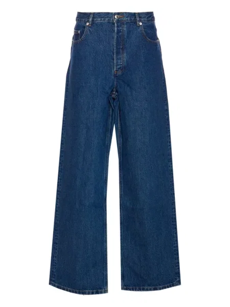 Blugi A.p.c. cu 5 buzunare albastru