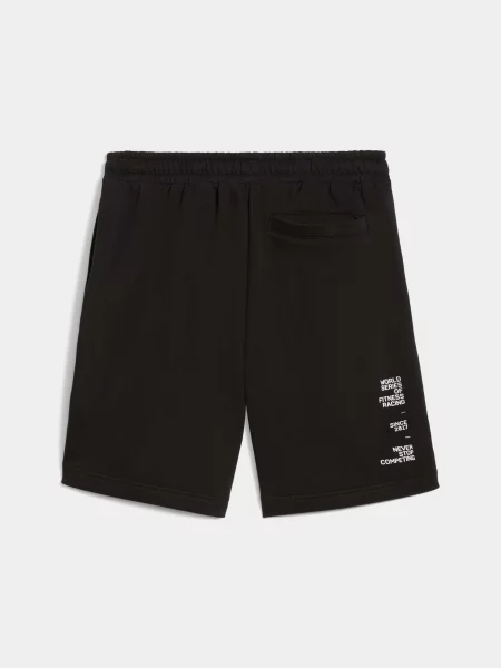 Короткие спортивные шорты Puma черные