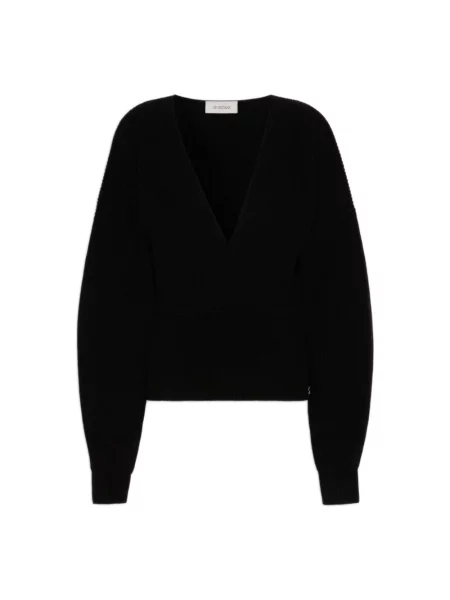 Sweter Sportmax wełniany czarny