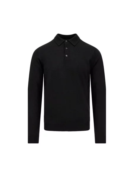 Koszula Zanone wełniana czarna