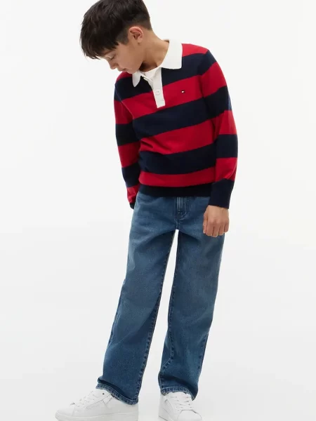 Tommy Hilfiger дънки relaxed fit за деца RELAXED синьо