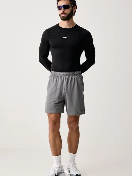 Nike športové šortky pánske Flex Dri-FIT sivá