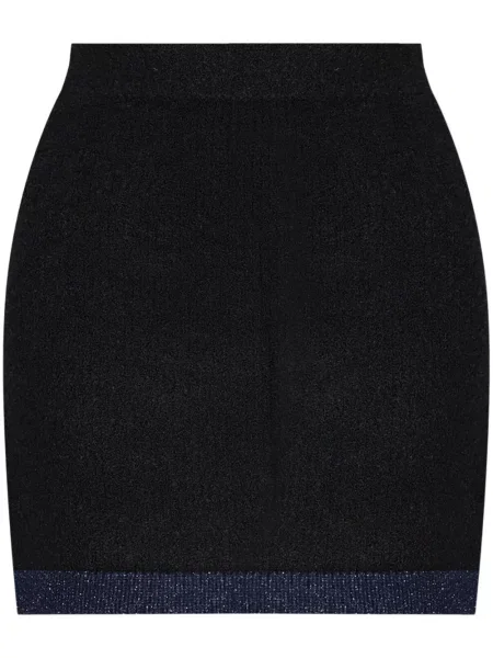 Fustă Lisa Yang din cașmir negru