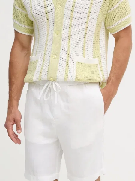 Lanene kratke hlače Frescobol Carioca bijela