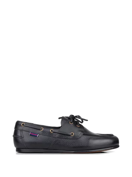 Pantofi loafer Sebago cu șireturi din dantelă negru
