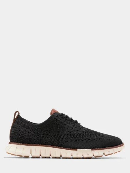 Оксфорди Cole Haan текстиль чорний