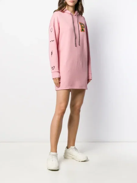 Rochie Puma cu glugă de costum roz