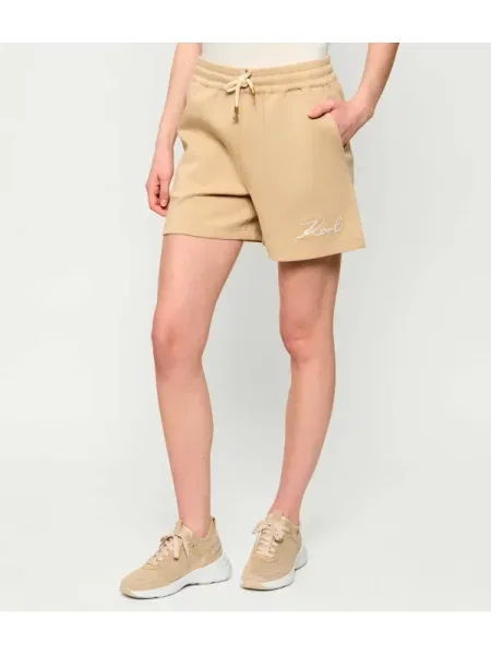 Karl Lagerfeld Pantaloni scurți | Relaxed fit bej
