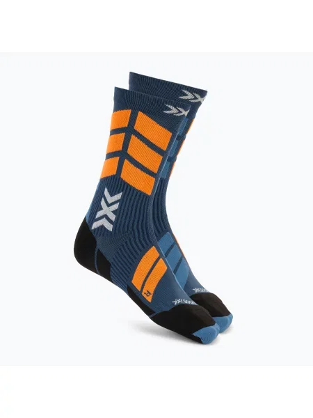 X-Socks skarpetki X-Country Perform Crew niebieskie