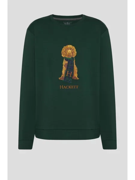 Свитер Hackett London зеленый