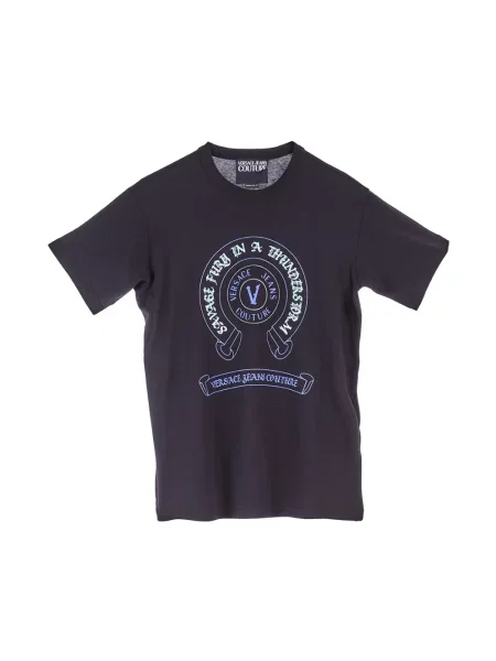 Koszulka Versace Jeans Couture czarna