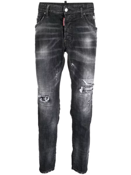 Blugi skinny Dsquared2 zdrențuiți skinny fit