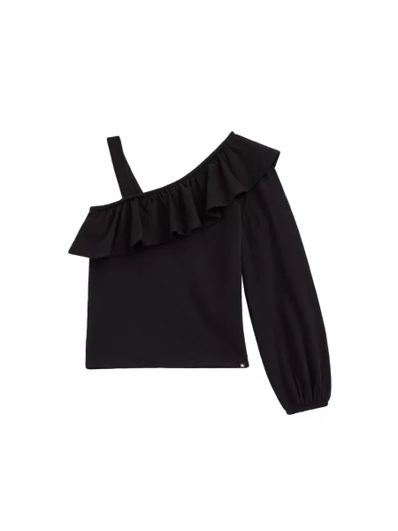 WE Fashion Top negru
