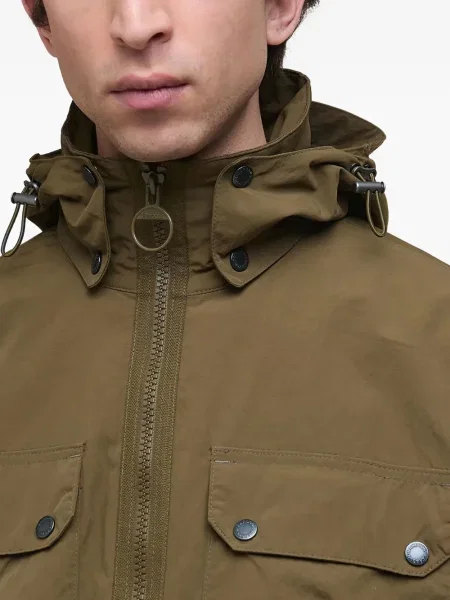 Geacă Barbour cu glugă verde