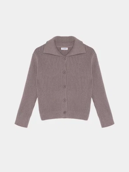 Кофта Braska акрил/віскоза сірий