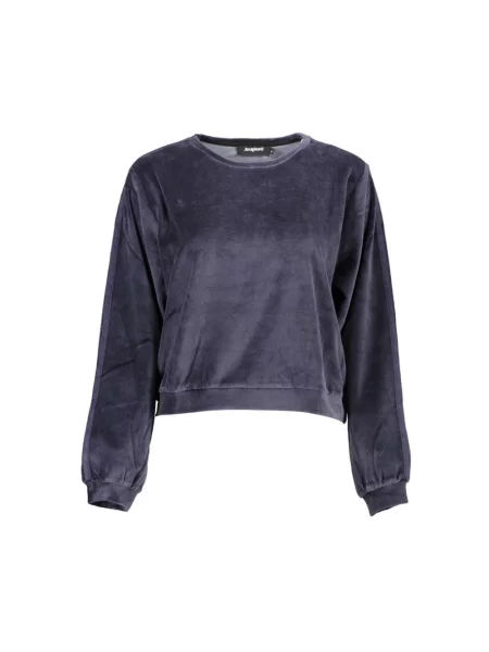Sweter Desigual niebieski