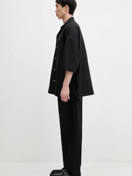 Πουκάμισο Rick Owens DRKSHDW Magnum Tommy μαύρο