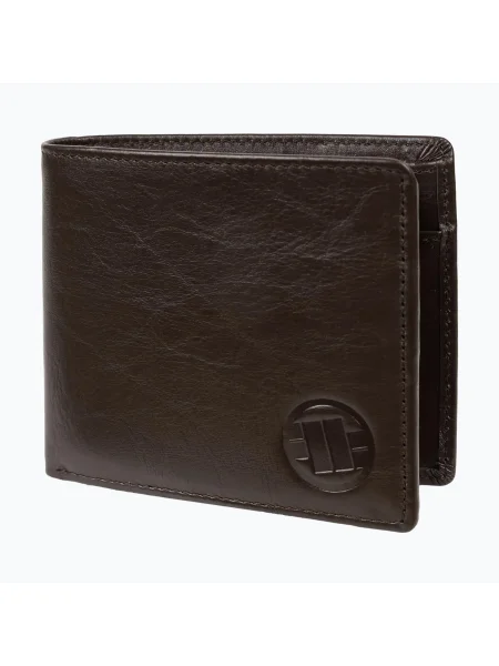 Peněženka Pitbull Embossed Leather brown hnědá