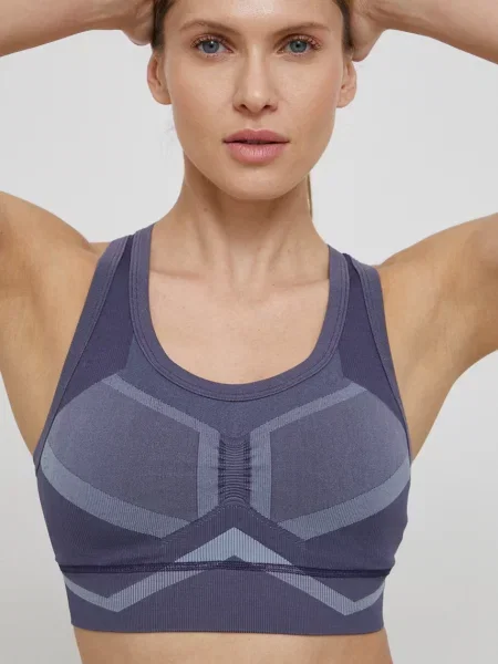 Športová podprsenka adidas Performance fialová