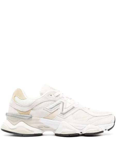 Sneakerși New Balance din piele alb
