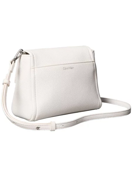 Geanta crossbody Calvin Klein alb