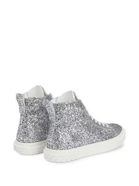 Sneakerși Giuseppe Zanotti argintiu