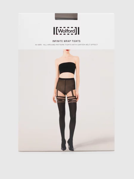 Колготы Wolford на запах черные