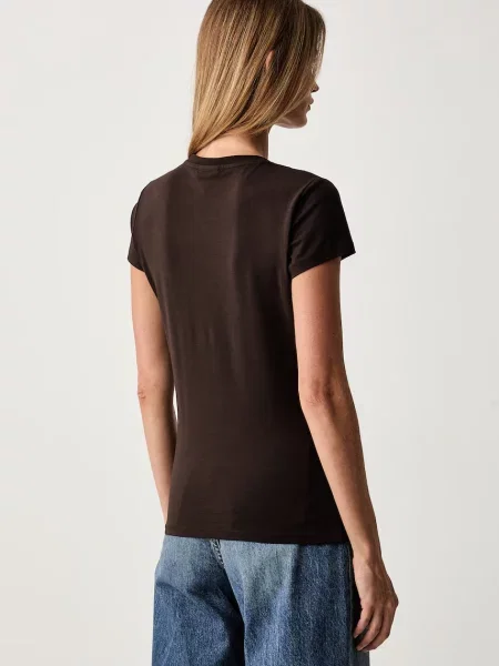 Póló Armani Exchange barna