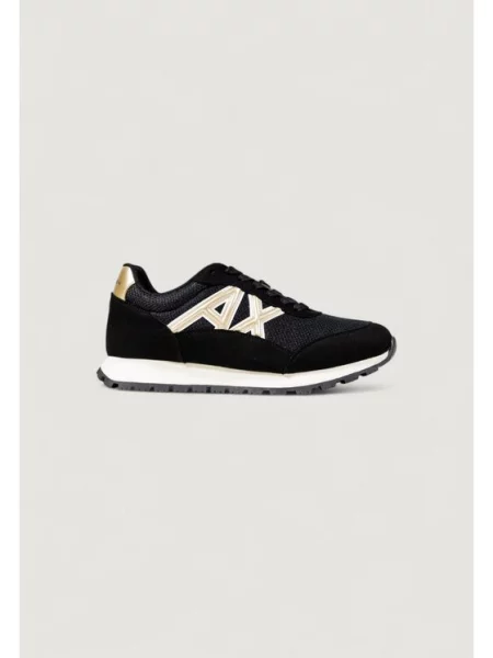 ARMANI EXCHANGE Nizke superge zlata / črna bela