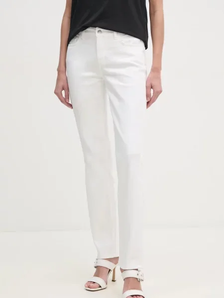 Дънки Liu Jo бежово бяло