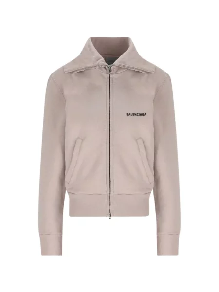 Hanorac cu fermoar Balenciaga cu imagine