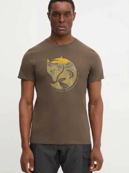 Fjallraven póló barna