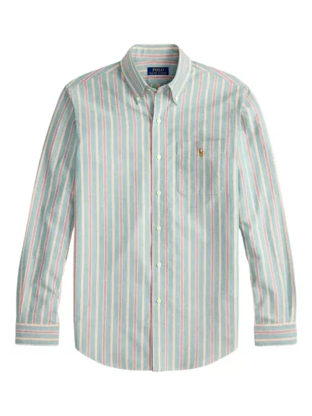 Șapcă Polo Ralph Lauren de mătase cu broderie cu dungi negru