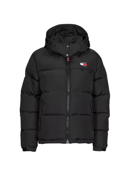 Denim jakna Tommy Jeans črna