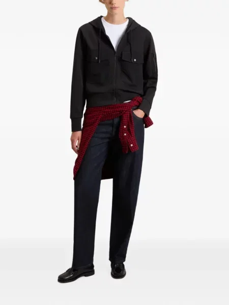 Hanorac cu glugă Woolrich negru