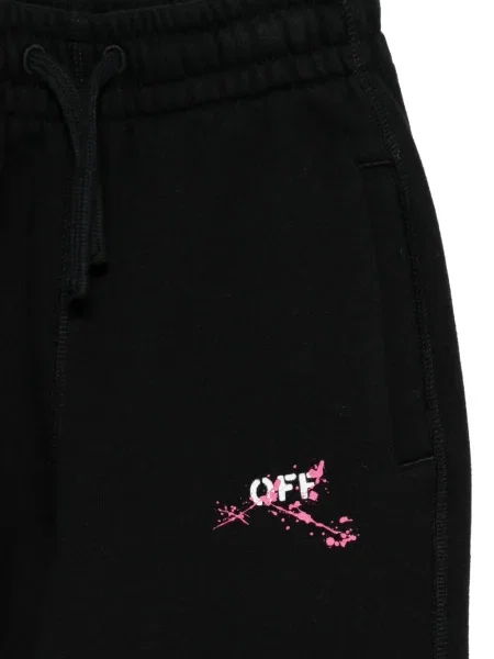 Spodnie dziecięce Off-white białe