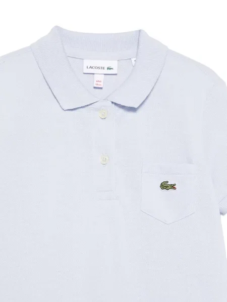 Sukienka dziecięca Lacoste niebieska