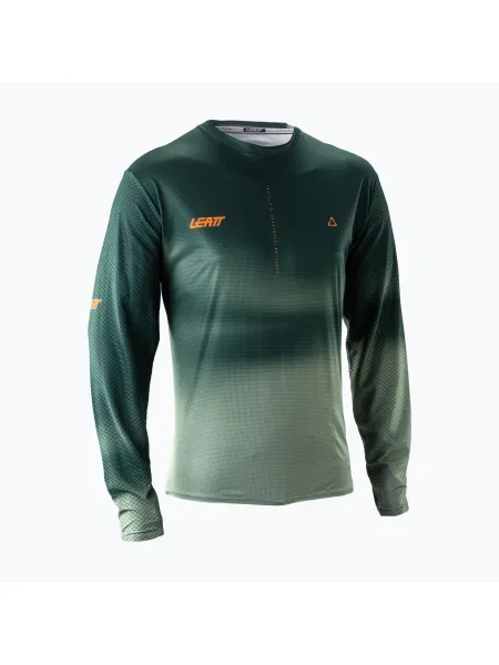 Tričko s dlouhým rukávem Leatt zelené