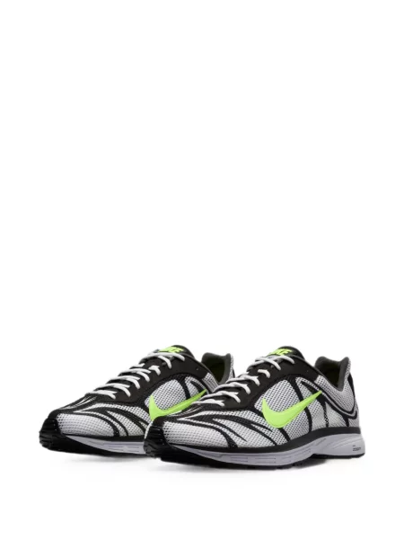 Sneakerși Nike Air Zoom din piele cu imagine cu model leopard gri