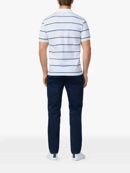 Tricou polo Hackett London alb