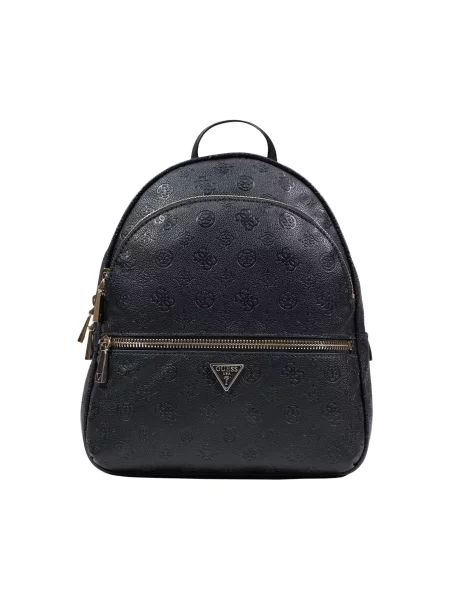 Guess rucsac pentru femei cu imitație de piele MANHATTAN II negru