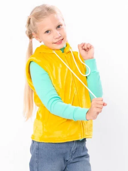 Дитячий Жилет Носи своє жовтий