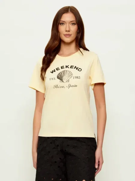 Weekend Max Mara Tricou Bora galben