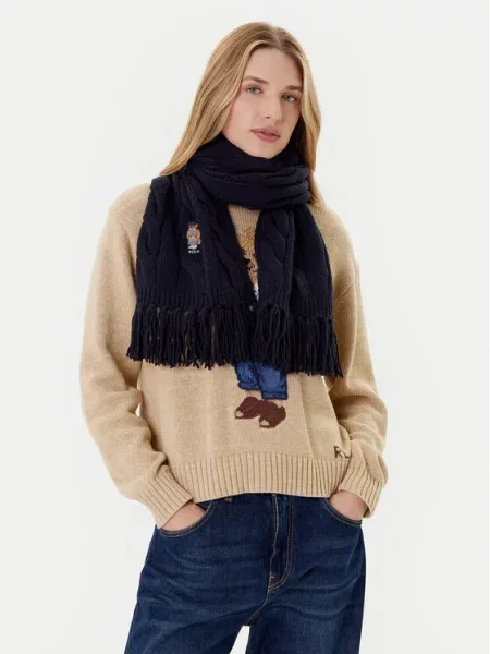 Шарф Polo Ralph Lauren cиній