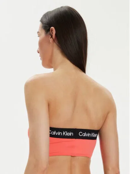 Maudymosi kostiumėlis Calvin Klein Swimwear rožinė